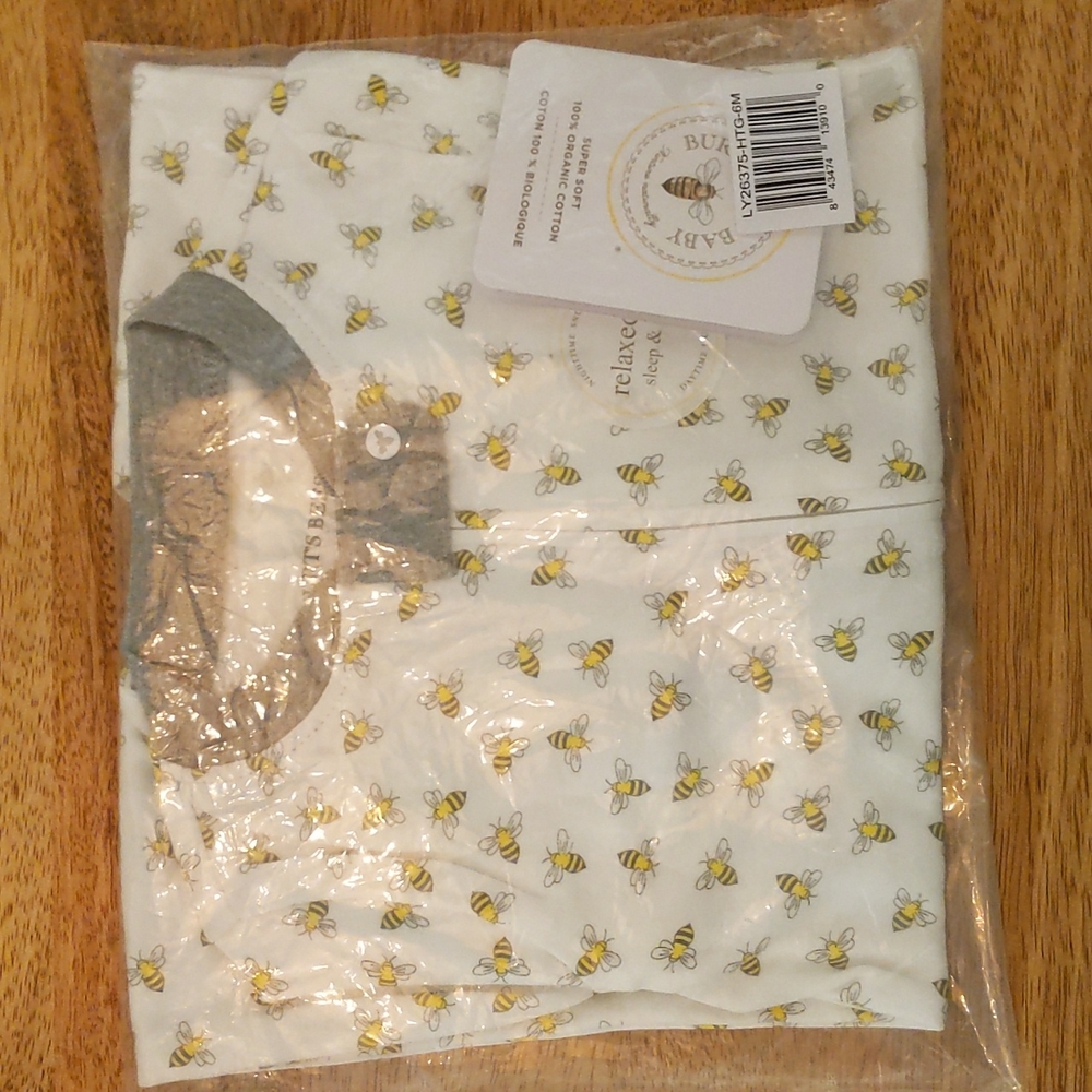 Burt's Bees onesie